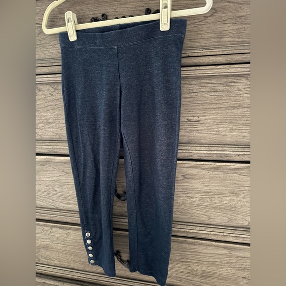 Express Blue Leggings Denim Cropped Jeggings Capris Pedal Pushers - Picture 5 of 11